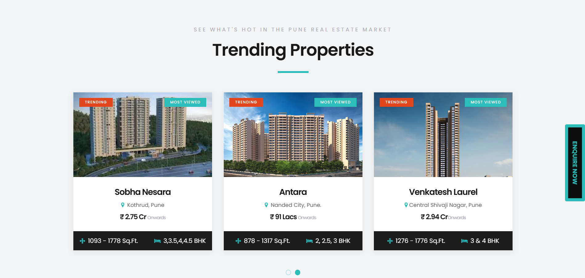Real Estate Website Project - Pride Lifestyle Homes